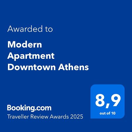Modern Apartment Downtown Atenas Exterior foto